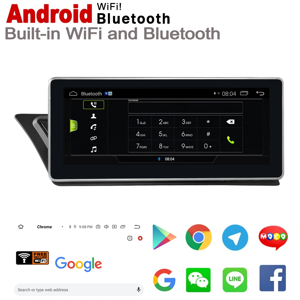 Sale IPS Android 7.0 up Car Multimedia Player GPS Navigation For Audi A5 8T 8F 2008~2016 MMI Original Style HD Screen 2GB+32GB WiFi 4