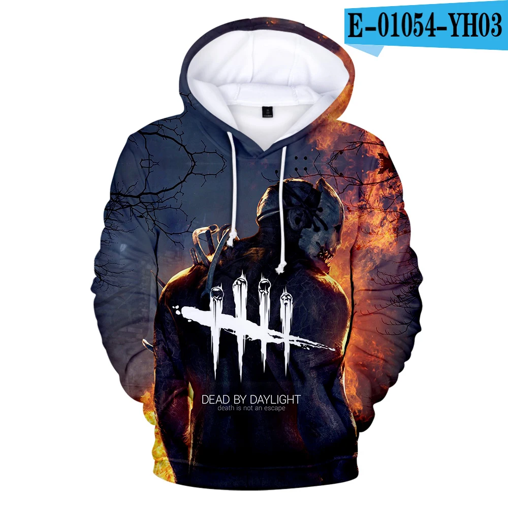Aikooki Мужская толстовка Dead by Daylight 3D Принт толстовки Мужская Уличная Толстовка Dead by Daylight высокое качество индивидуальная Толстовка - Цвет: 3D