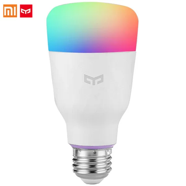 

Xiaomi Yeelight YLDP06YL RGB LED Smart Bulb (Color) E27 10W 800 Lumens Voice Control Mi Smart Light Bulbs Phone Remote Control