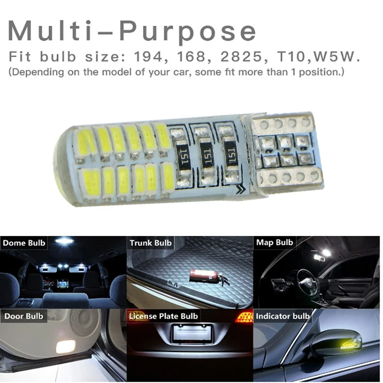 T10 car lights