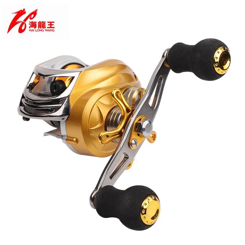 HLW Gold Brand 19BB Fishing Baitcasting Reel Left Right Hand Saltwater