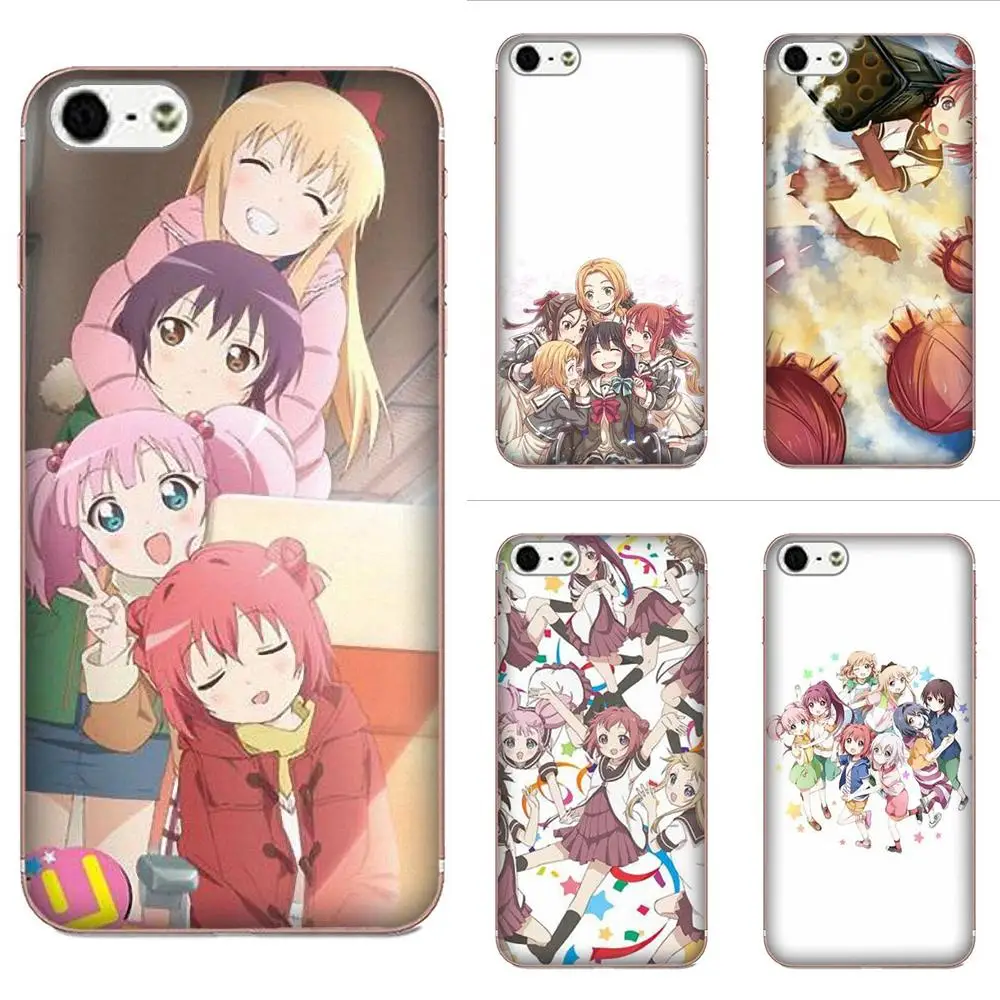 Anime Yuru Yuri Soft New Arrival For HTC 530 626 628 630 816 820 One A9 M7 M8 M9 M10 E9 U11 Moto G G2 G3 G4 G5 G6 G7 | Мобильные
