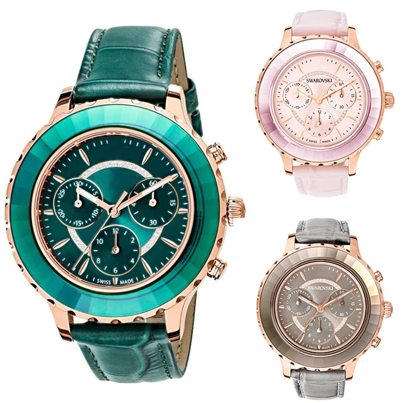 

KN TIFF Fashion High quality 1:1 exquisite Swa crystal belt quartz watch logo gift free packaging