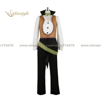 

Kisstyle Fashion Tales of the Abyss Guy Cecil Uniform COS Clothing Cosplay Costume,Customized Accepted