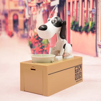 

Automated Cats Dog Steal Coin Bank Piggy Bank Money Saving Box Digital Gifts Coin Jar Piggy Banks QJS Shop