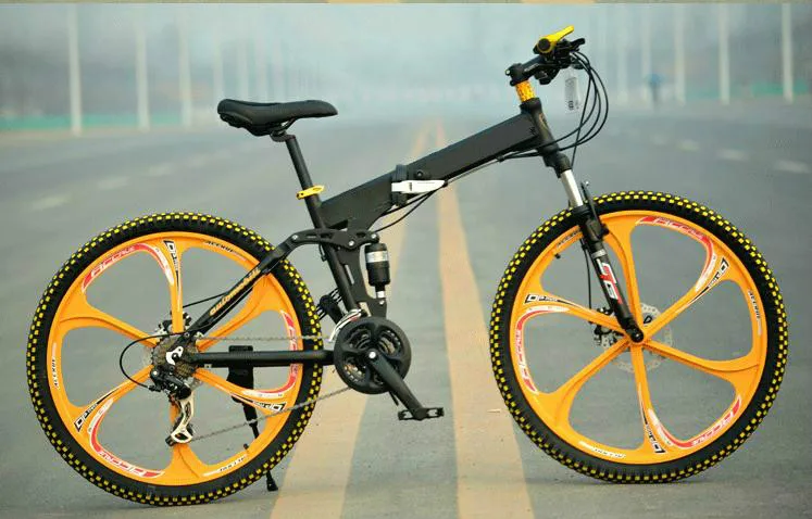 Sale Kalosse bicicleta mountain bike woman  Soft-tail frame   26*2.125 Tires  Hydraulic brakes  21/24/27/30speed , tyre dirt bike 1