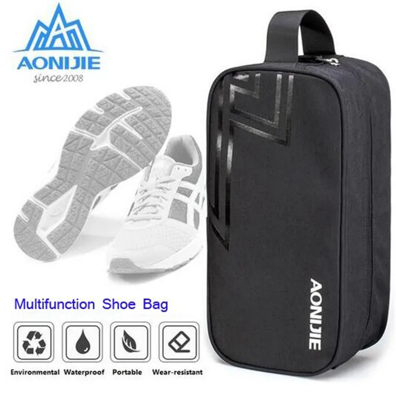 

AONIJIE Portable Travel Shoes Bag Carrying Bags Space Saver Pack Waterproof Toiletry Bag Swimming Bag Outdoor Backpack