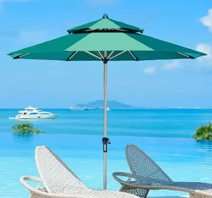 Hoja púrpura balcón sombrilla sombrilla de patio Al Aire Libre jardín