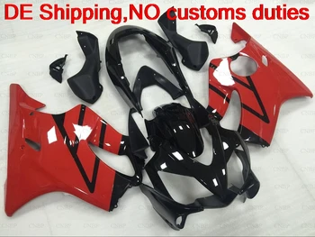 

Fairing Kit CBR600F4i 2005 06 07 Abs Fairing Kit for Honda Cbr600 2006 2004 - 2007 Black Red Motorcycle Fairing CBR600 F4i 2004