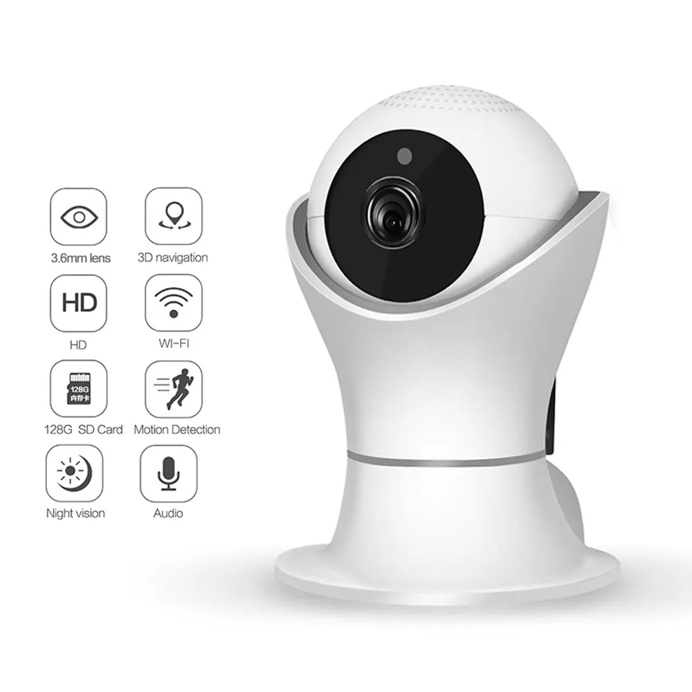 

IP Camera WiFi 1080P Wireless Home Security Baby Monitor Night Vision CCTV Camera Motion Detection Two Way audio
