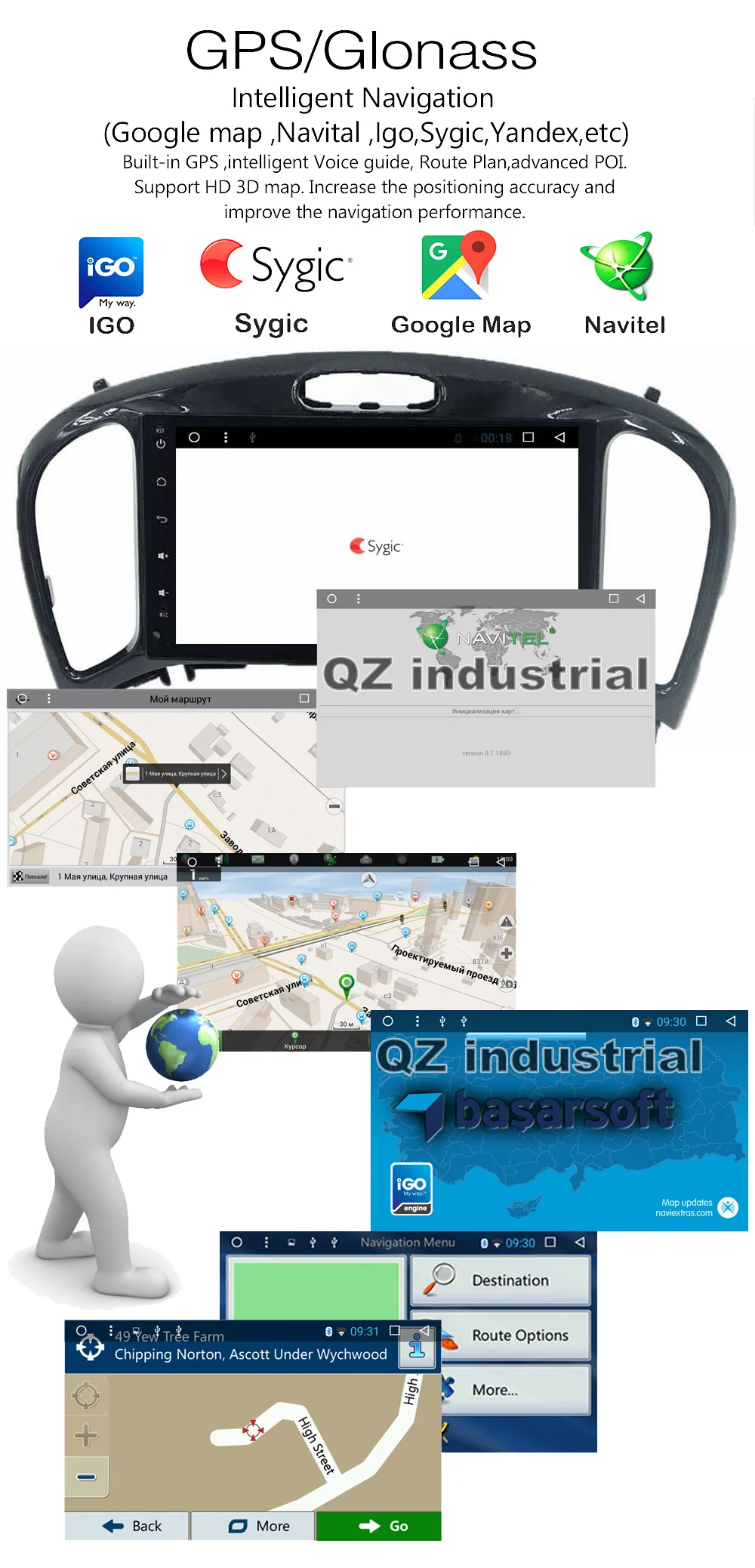 Flash Deal QZ industrial HD 8inch Android 8.1 T3 for Nissan JUKE Car DVD player with GPS 3G 4G WIFI BT Radio Navigation Stereo SWC RDS Map 11