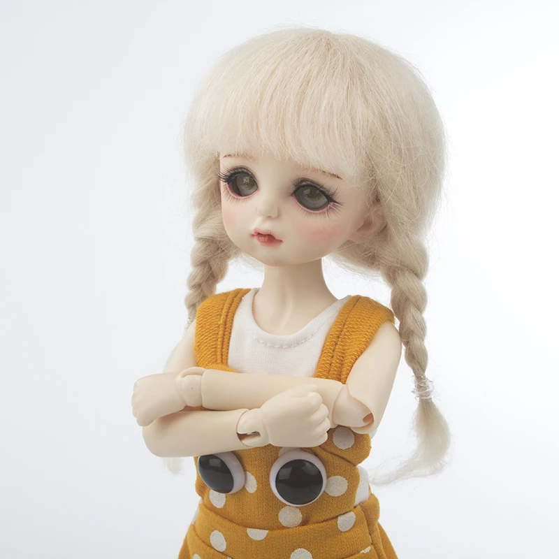 2019 Новое поступление 6 7 дюймов 1/6 Bjd SD парик для куклы модный стиль мохеровая