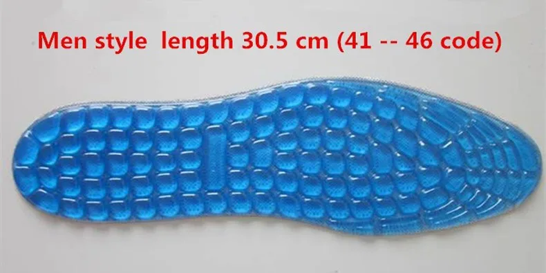 1 Pair Soft Gel Camping Hiking Sports Insoles Women/Men Shoes Pad Orthopedic Massage Deodorant Military Soft Foot Comfort Insole SMALL LARGE 2 sizes Cut to Fit