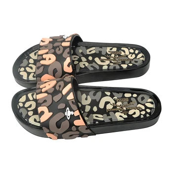 

Melissa Original Shoes Leopard Print 2029 New Women Slippers Brand Jelly Shoes Melissa Brazilian Female Jelly Shoes