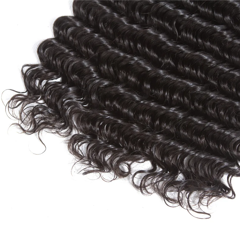 Deep Wave Brazilian Human Hair 3 Bundles Ably 100% Remy Hair Weave Bundle Weft Extensions Natural Color Wet And Wavy Human Hair Deep Wave Brazilian Human Hair 3 Bundles Ably 100% Remy Hair Weave Bundle Weft Extensions Natural Color Wet And Wavy Human Hair