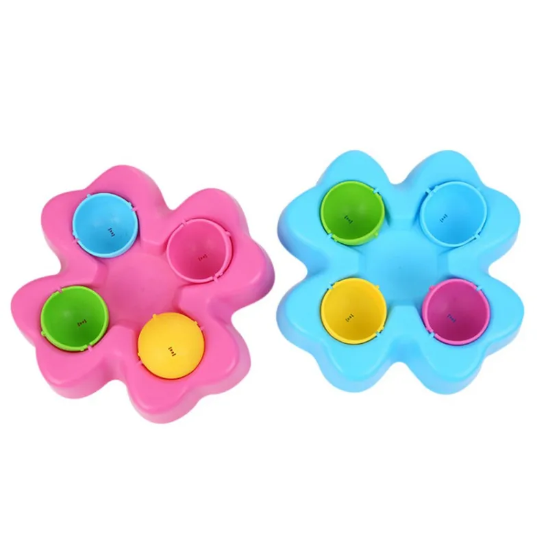 

Pet Dog Petal Shaped Interactive Play Disc Toy Pet Eating Improving intelligence Training Toy Dog Funny Anti-slip type Supplies