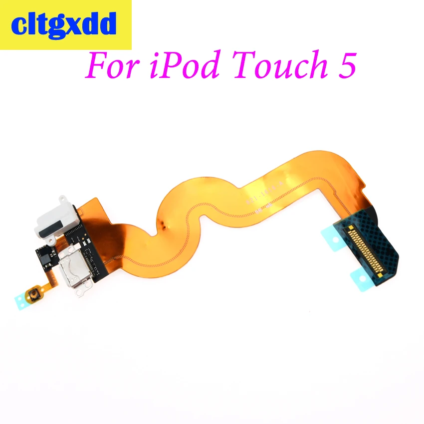 Charger Port Dock Connector Flex Cable with Audio Jack Flex Replacement Part for iPod Touch 5th Gen White Charger Port Dock Connector Flex Cable with Audio Jack Flex Replacement Part for iPod Touch 5th Gen White