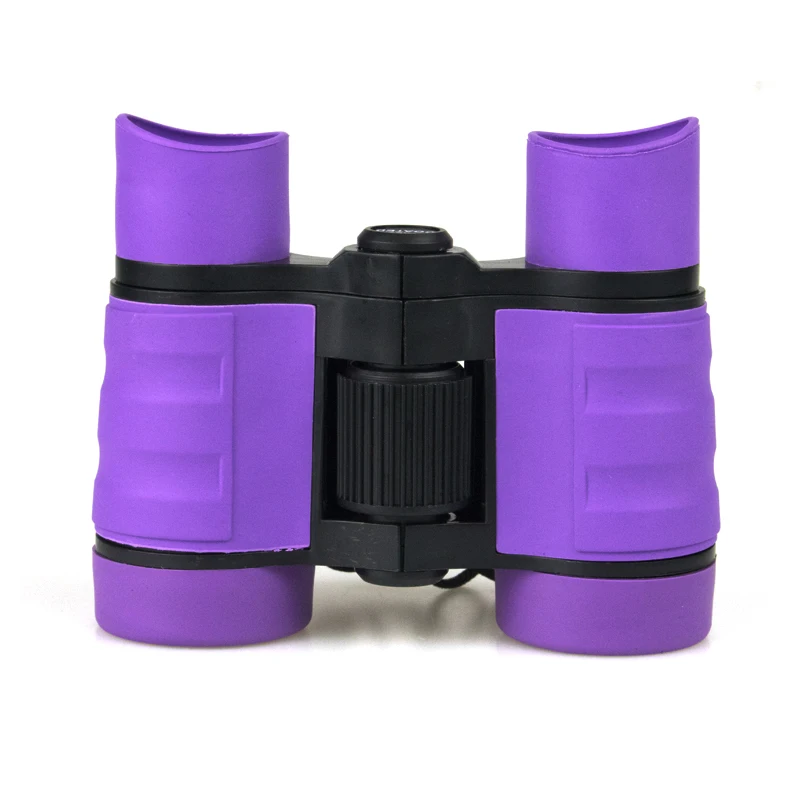 4x30 لعبة منظار مزدوج المطاط البسيطة الأطفال مناظير المدمجة تلسكوب ل في الهواء الطلق التخييم تلسكوب لعب الاطفال التعليمية هدايا