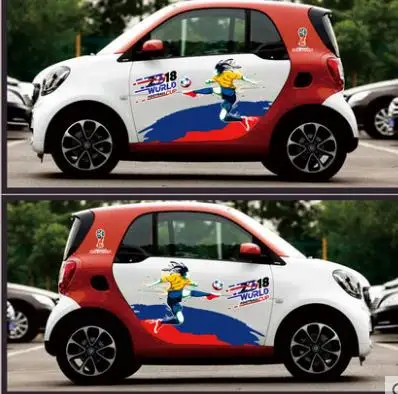 World Cup наклейки для украшения цветов автомобиля внедорожник хэтчбек кузова модифицированные наклейки для автомобилей немецкая команда логотип-75