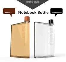 2 stücke lebensmittelqualität Silikon ABS Notebook Wasserflasche Löschen Brown Wasserkocher für Wandern Reise Fahrrad Klettern Sport drink