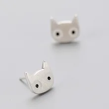 Fashion Jewelry New Fashion Handmade Cute Animal Cat Ear Kitten Piercing Stud Earrings For Women Jewelry Brincos Gifts