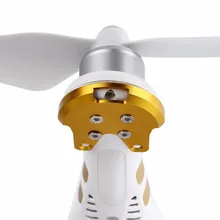 Kit d'outils pour Drones DJI Phantom 2 3, 4 pièces, couvercle de protection de Base pour montage moteur, plaques de renforcement en aluminium CNC, Kit d'anit-Crack