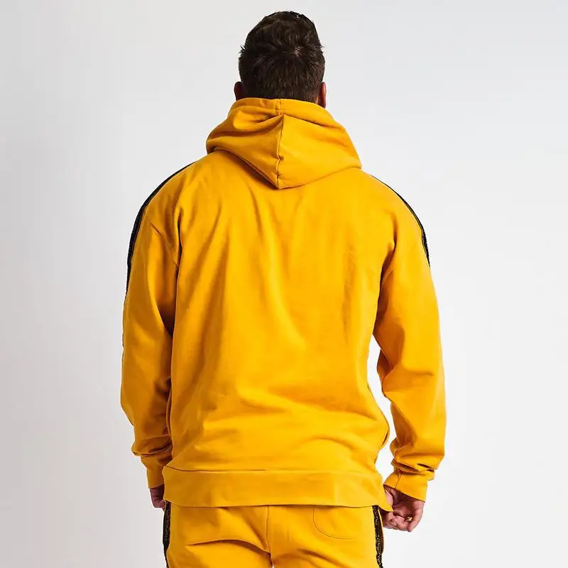 2019 Spring Autumn Newest Fitness Men Gyms Hoodies Sweatshirt Bodybuilding Hoody Casual Sweatshirt Men's Slim Fit Hooded Jackets