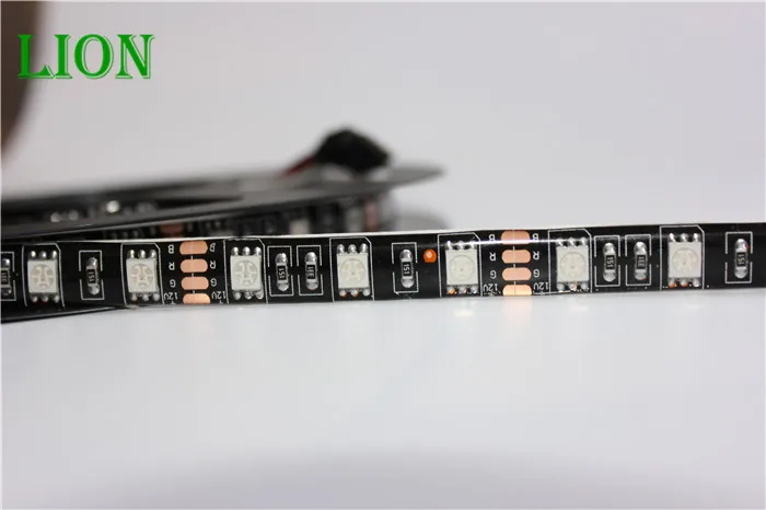 Светодиодная лента 5050 RGB + 44Key 60 светодиодов/м 5 м/лот|light switch led|light spinled dimmable light |
