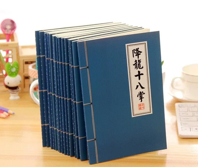 1 шт./лот, винтажная классическая китайская серия кунг-фу, белая крафт-бумага, принадлежности для ноутбуков, школьные канцелярские принадлежности, подарок