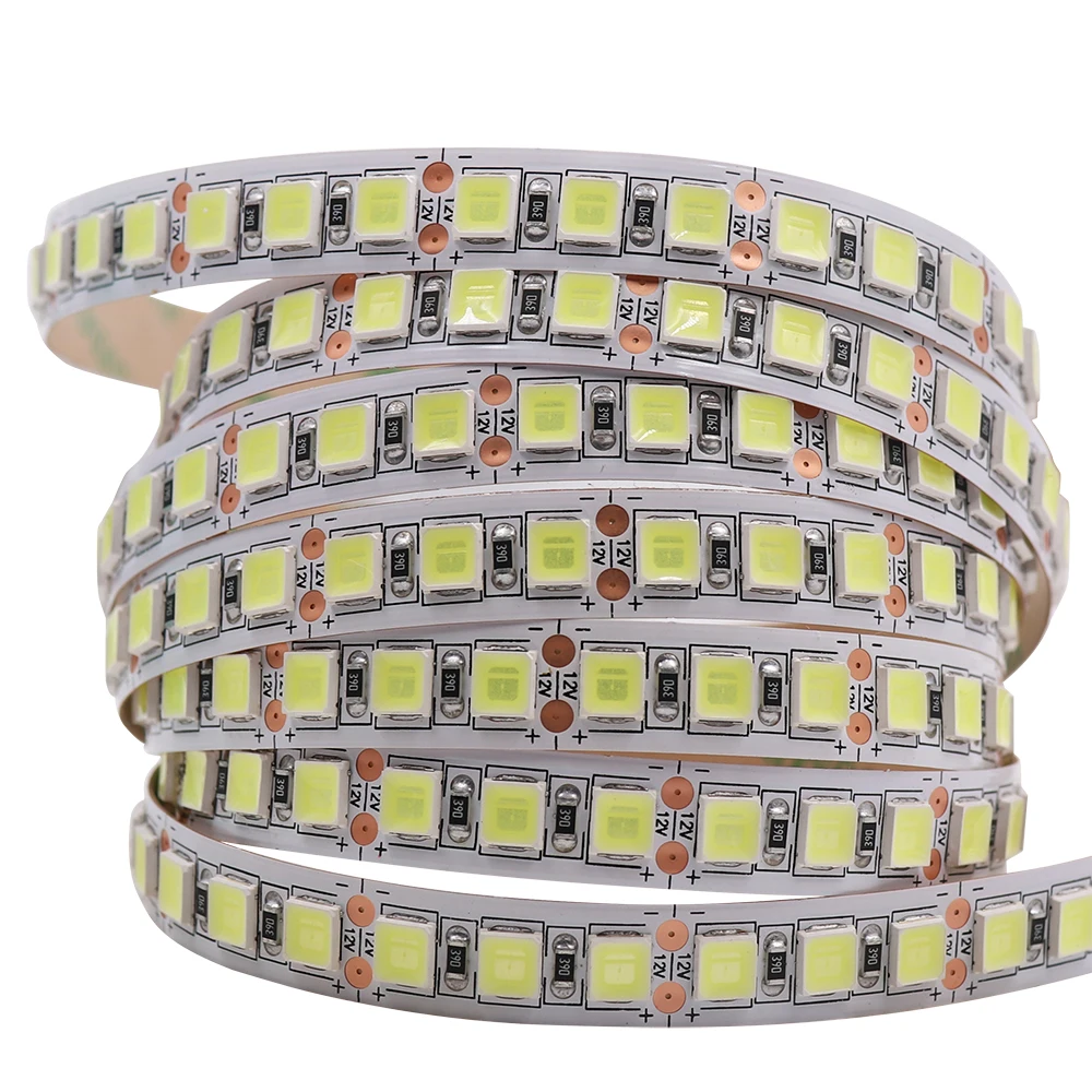 5 м 12 В светодиодный светильник SMD 5054 120 s/M гибкий водонепроницаемый ленточный