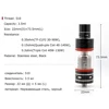 Оригинальный испаритель SMOK TFV4 Mini 3,5 мл, электронная сигарета, вейп, испаритель V4, мини-бак для R80 Koopor Mini 2 Mod Xcube Mini ► Фото 2/6