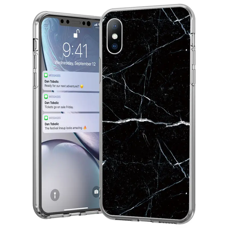 Ottwn для iPhone 11 Чехол 7 8 6 6s Plus 11 Pro XS Max XR X 5 5S SE текстура мраморного камня чехол для телефона мягкий ТПУ чехол для iPhone 7 - Цвет: 5400