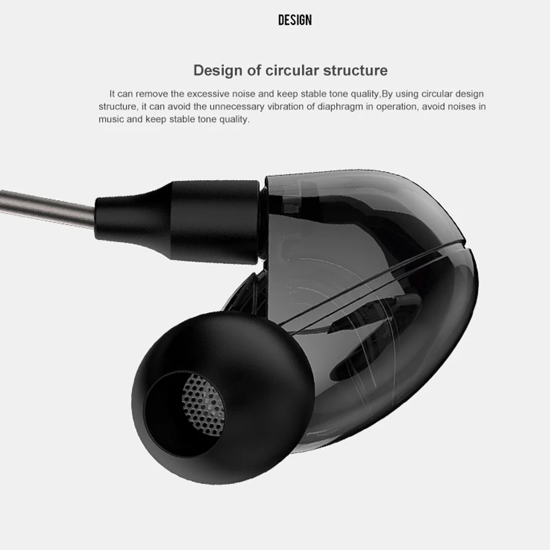 VSONIC Новый VSD2Si с микрофоном профессионального Шум изоляции HIFI внутренний Ear