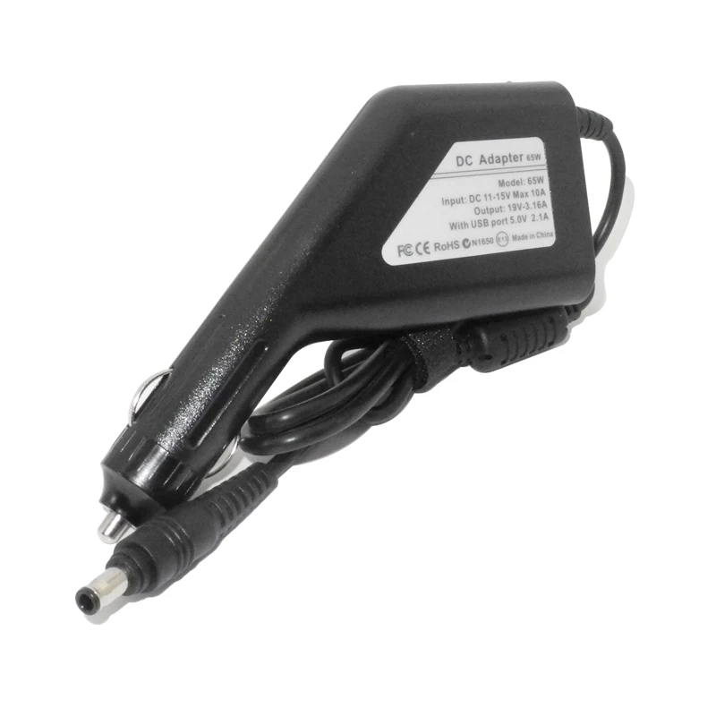 laptop car charger for samsung 19v 3.16v