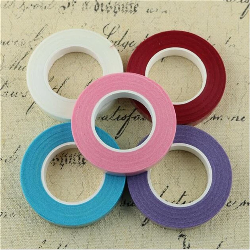 

11 Colors DIY Craft Adhesive Floral Handmade Paper Tape For Nylon Stocking Flower Accessories Butterfly Accessories