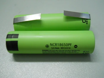 

(100pcs/lot free shipping to CA CH NO) 10A PF NCR18650PF 2900mAh for 18650 pf (newest model) with tabs