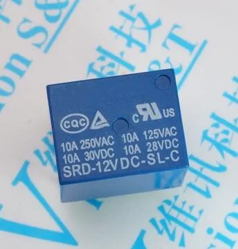 10 шт./лот SRD-12VDC-SL-C T73 PCB Тип 12V 10A 250v реле | Обустройство дома