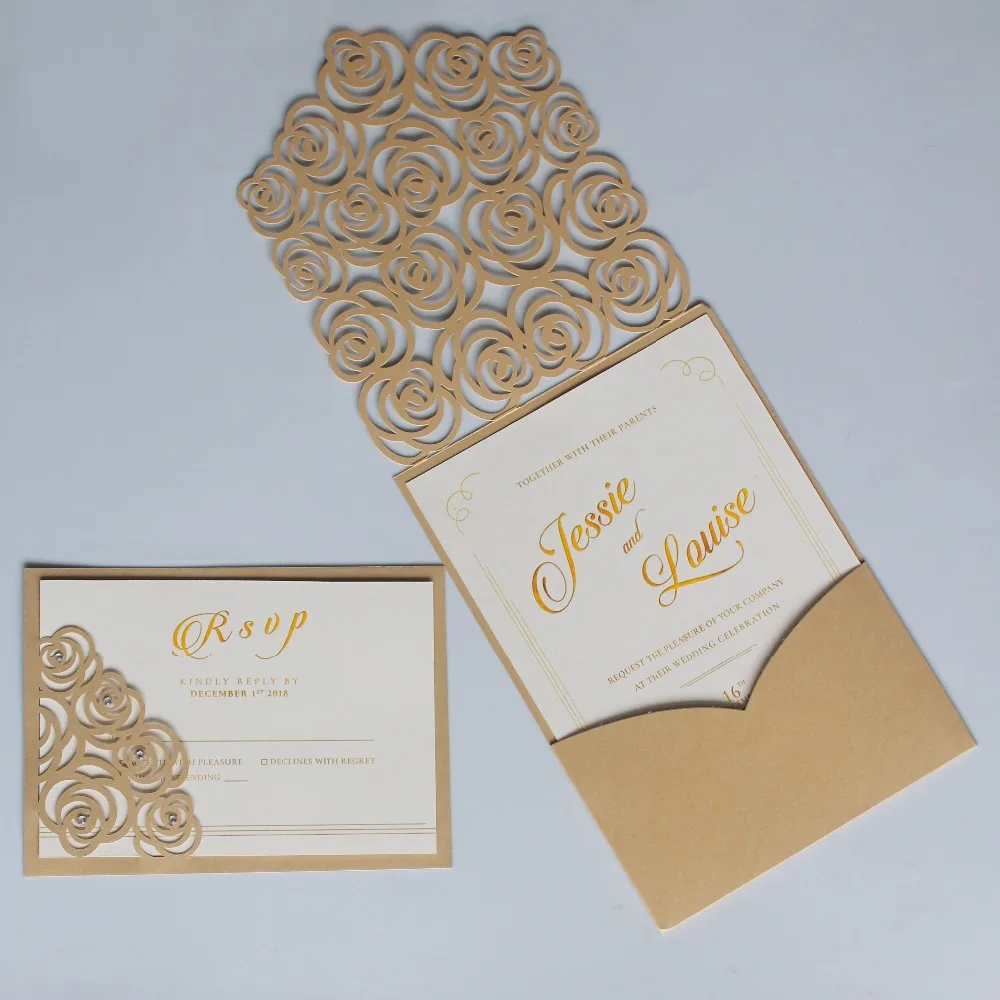 Pocket Invitation Cards