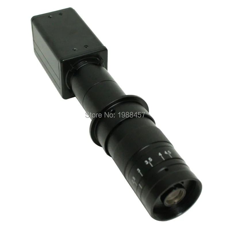 

Free Shipping Industrial Digital Microscope Measuring Camera With Cross VGA Output+10X-180X C-MOUNT Zoom Lens