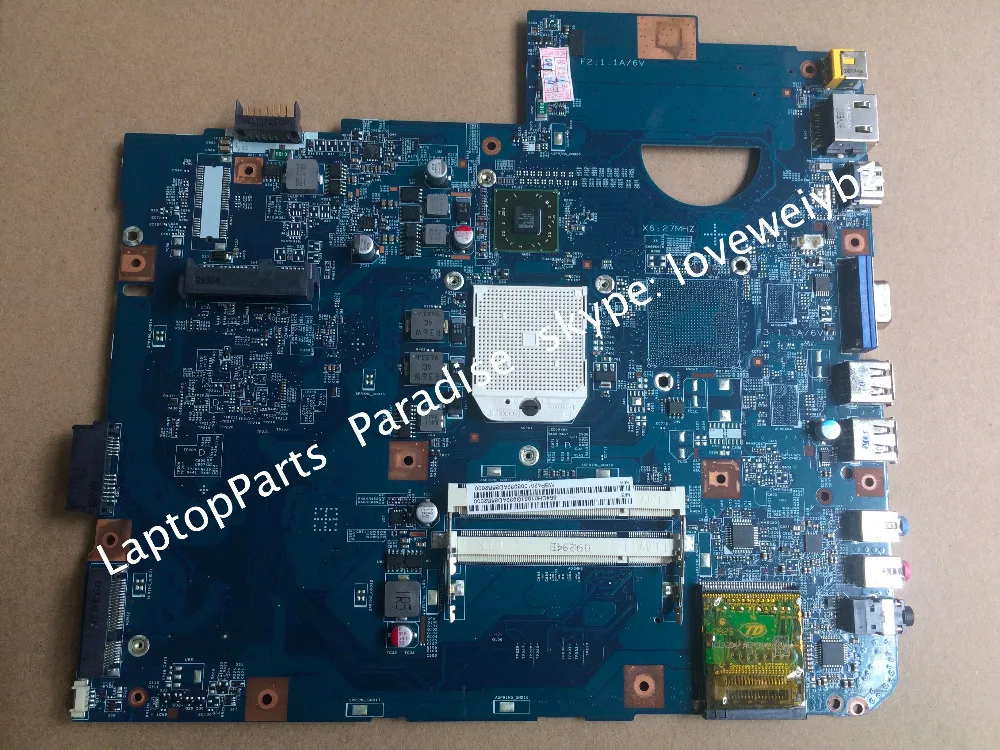 

Working Perfectly for Acer 5536 5536G Laptop Motherboard ( Fit for 2007 AMD CPU only )