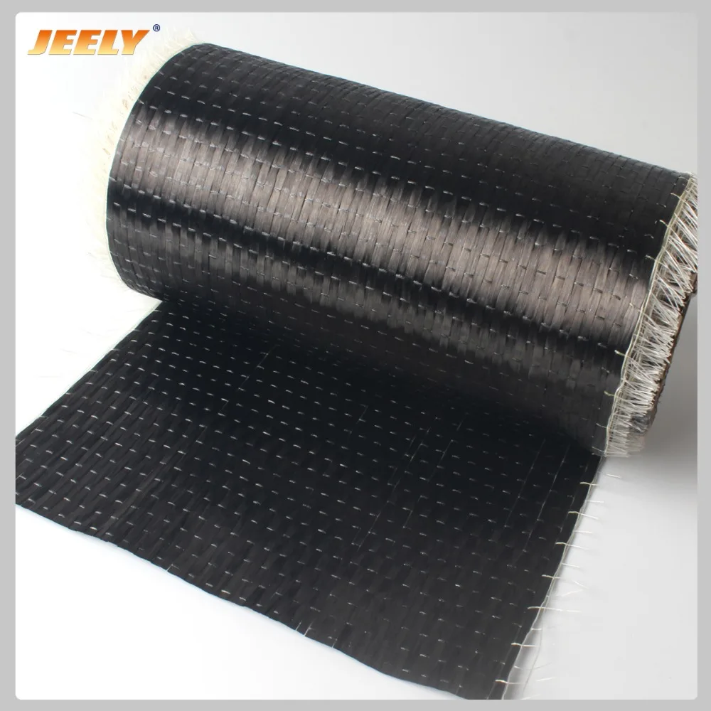 Carbon Fiber 12K Unidirectional Fabric 300g/m2 Carbon Yarn Woven Interlayer Reinforcement Cloth