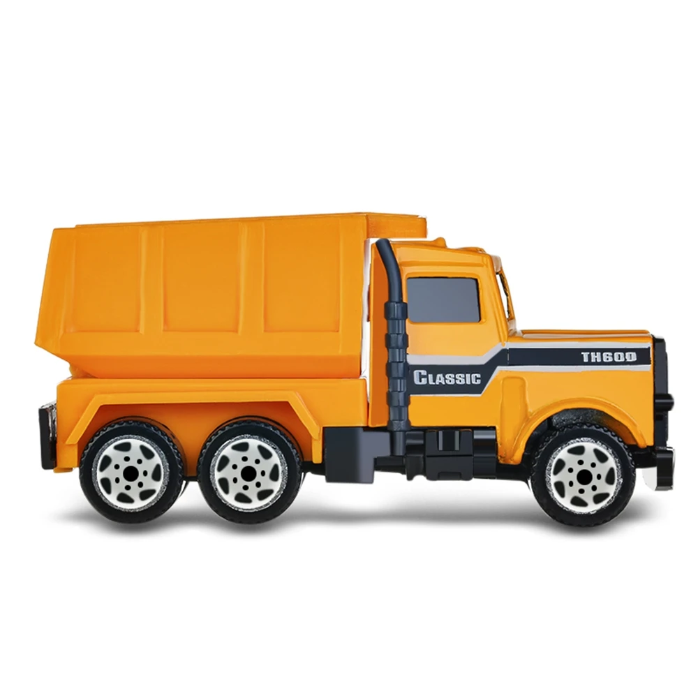  6 in 1 Mini Engineering Car Diecast Alloy Construction Vehicle Dump-car Dump Truck Model Classic Toy Mini gift for Children Toy (12)