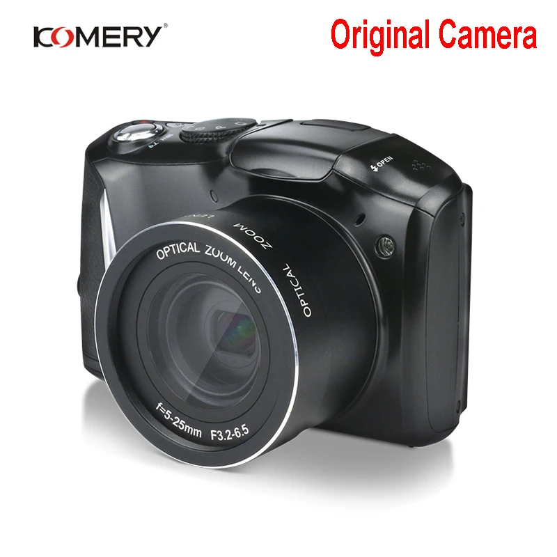 KOMERY HD Digital Camera 3.5 inch IPS LCD 24MP 4X Digital Zoom Digital Camcorder Factory Outlet Three-year warranty