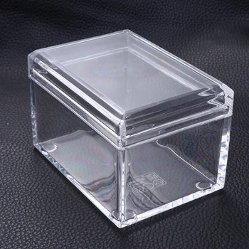 

Clear Acrylic Storage Container Tea Bag Storage Box With Cover Box Tea Bag Holder Simple Style 2019 New Arrival