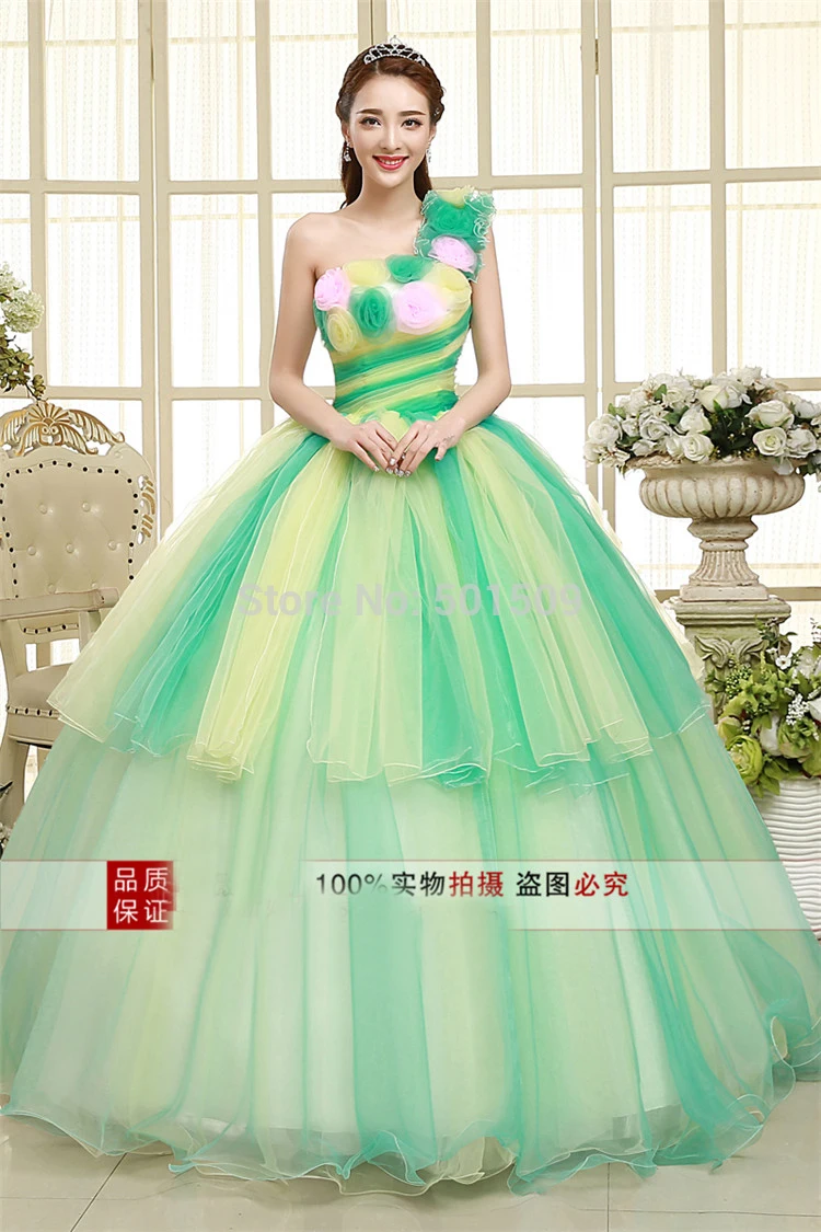 Wedding Ballgowns popular colonial ball gowns buy cheap lots light green yellow floral medieval dress renaissance gown queen victorianmarie antoinetteball gown