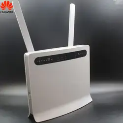 Открыл Huawei b593 b593u-12 плюс антенна 4G LTE 100 Мбит/с маршрутизатор CPE с Сим слот для карт 4G LTE маршрутизатор с 4 Lan Порты и разъёмы PK B310