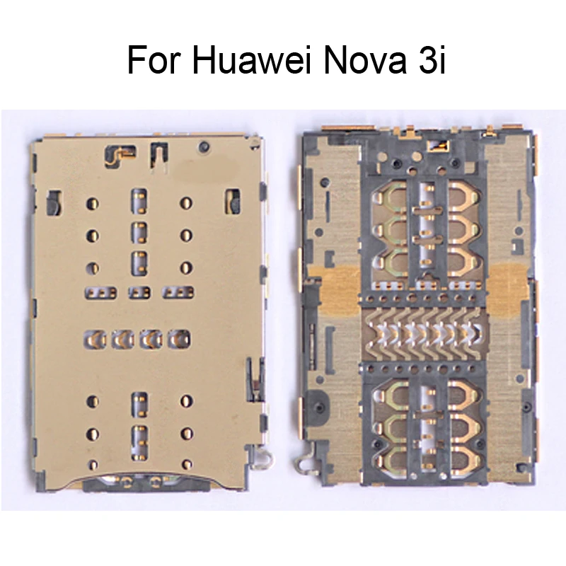 Original New For Huawei Nova 3i Sim Card Socket Reader Holder Slot For Huawei Nova3i Top Quality Sim Card Socket Tray Parts Mobile Phone Flex Cables Aliexpress