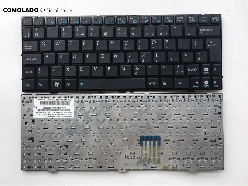 Клавиатура для ноутбука ASUS epc1000 1000h 1000ha 1000hc 1000hd 1000he черная клавиатура | Отзывы и видеообзор