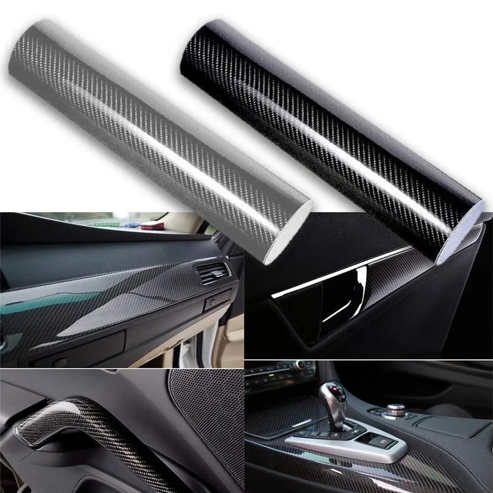

6D Waterproof Carbon Fiber Car Wrap Sticker Decal Protection Film Decoration