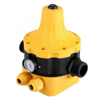 

Automatic Water Pump Pressure Switch Electric Controller with Gauge Home Accessory Pump Pressure Controller